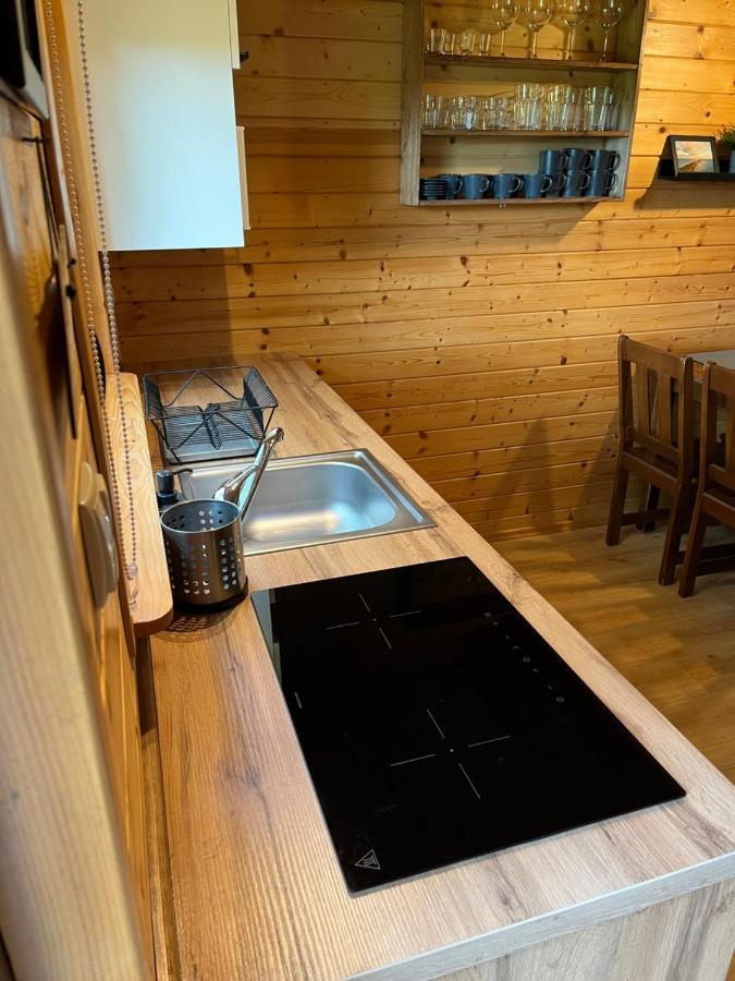 Drewniane Domki Pod Brzozami Karwia Bagian luar foto