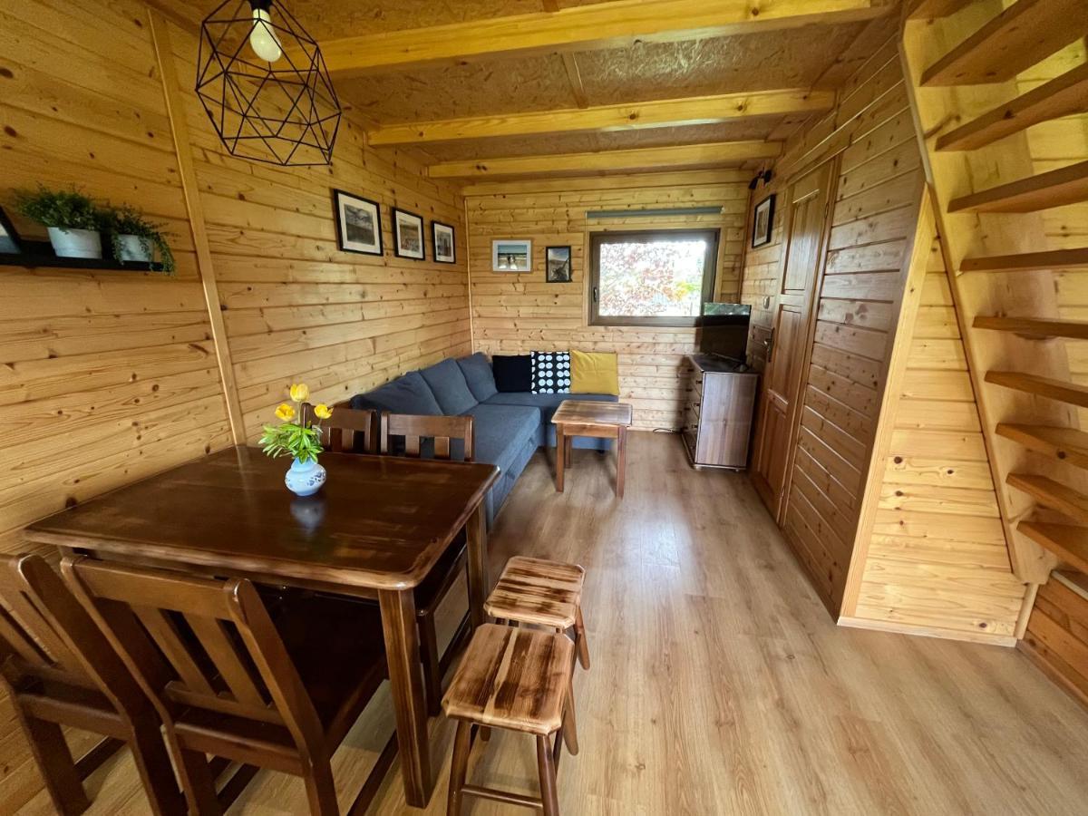 Drewniane Domki Pod Brzozami Karwia Bagian luar foto
